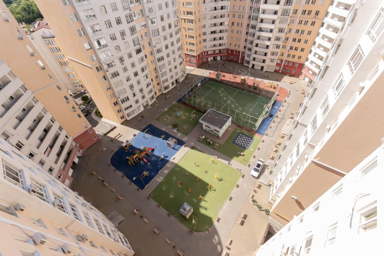 Comfortable Apartment With A Panoramic View 키시나우 외부 사진