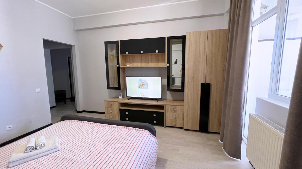 Comfortable Apartment With A Panoramic View 키시나우 외부 사진