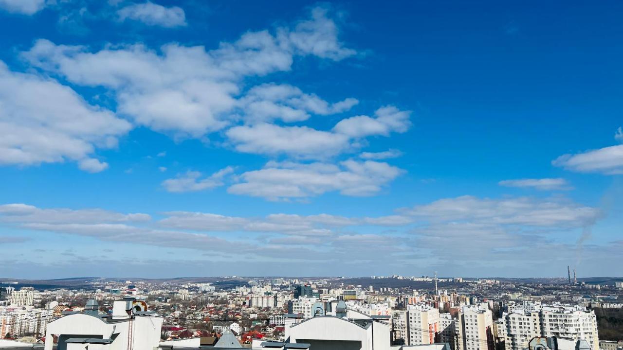 Comfortable Apartment With A Panoramic View 키시나우 외부 사진